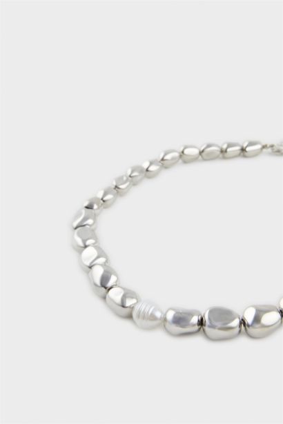 Woman Silver Necklace