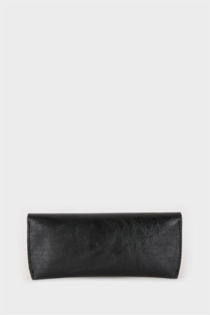 Unisex Suni Deri Güneş Gözlüğü Kılıfı