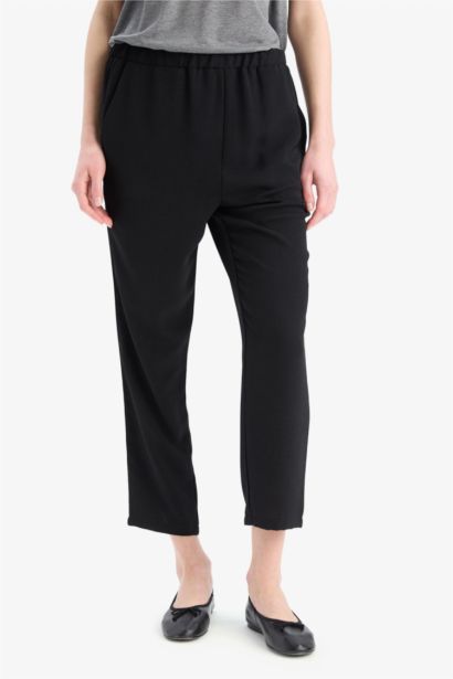Straight Fit Cepli Basıc Aerobin Pantolon