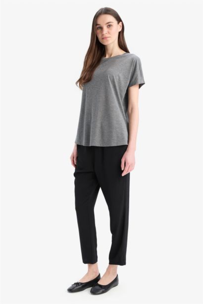 Straight Fit Cepli Basıc Aerobin Pantolon
