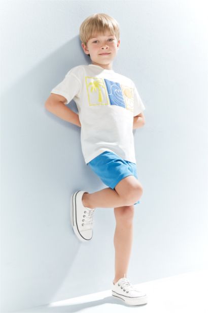 Комплект из 2 предметов для мальчика с рисунком пальм