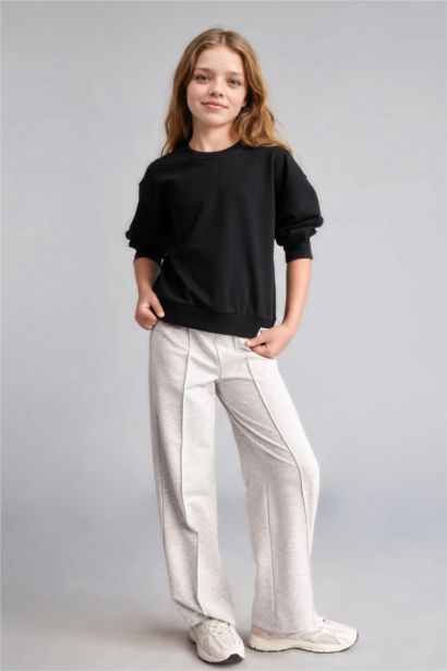 Relax Fit Crew Neck Sweatshirt