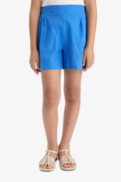 Girl Linen Look 2 Piece Set