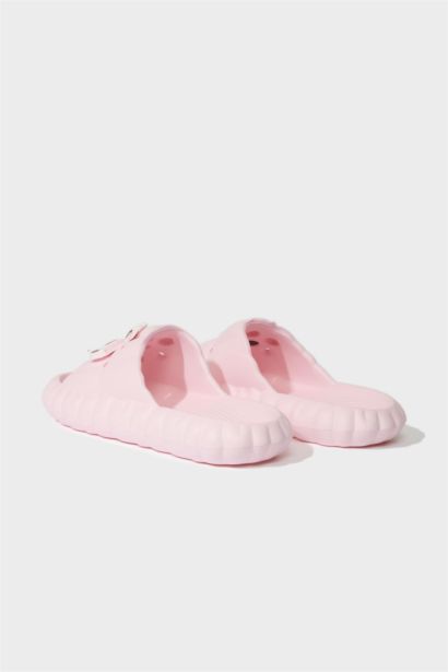 Woman Flat Sole Single Band Eva Slippers