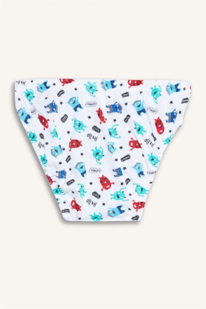 Boy Monster Printed 3 Piece Slip Panties