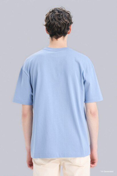 %100 Pamuk Oversize Basic Kısa Kollu Tişört