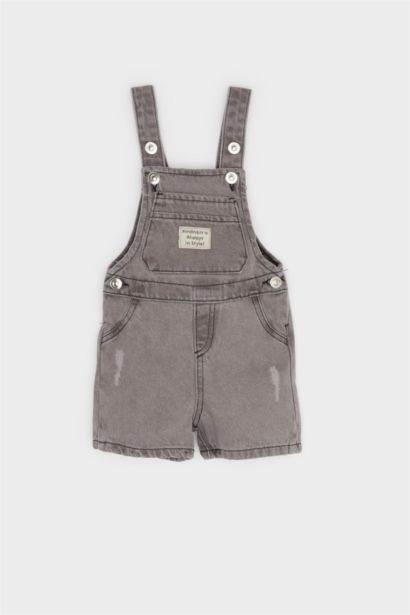 جمبسوت جينز بيبي اولادي رمادي