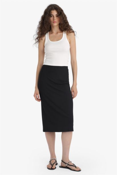 Pencil Skirt Midi