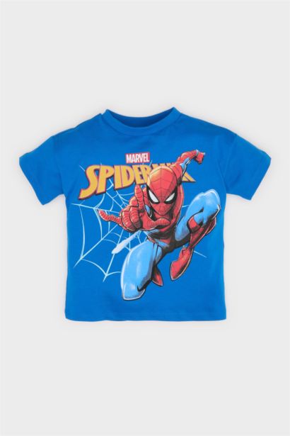 Baby Boy Marvel Spiderman Regular Fit T-Shirt