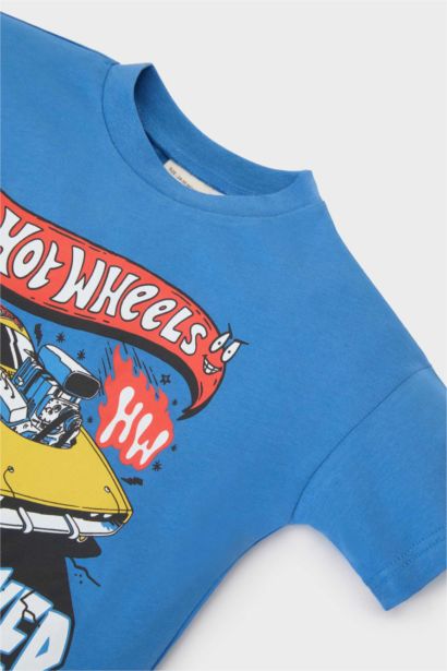 Baby Boy Hot Wheels T-Shirt Shorts 2 Piece Set