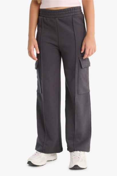 Girl Wide Leg Cargo Pants