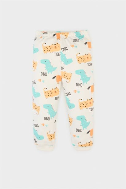 طقم بيجاما اولادي بيج ملون قصة عادية - قطعتين