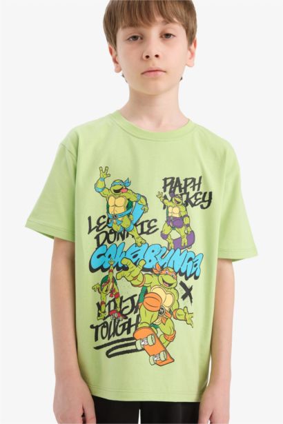 Boy Ninja Turtles-Retro Regular Fit 2 Piece Pajama Set