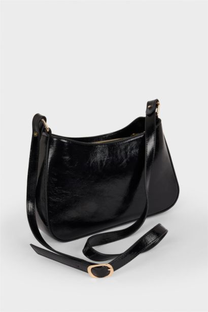 Suni Deri Omuz Çantası