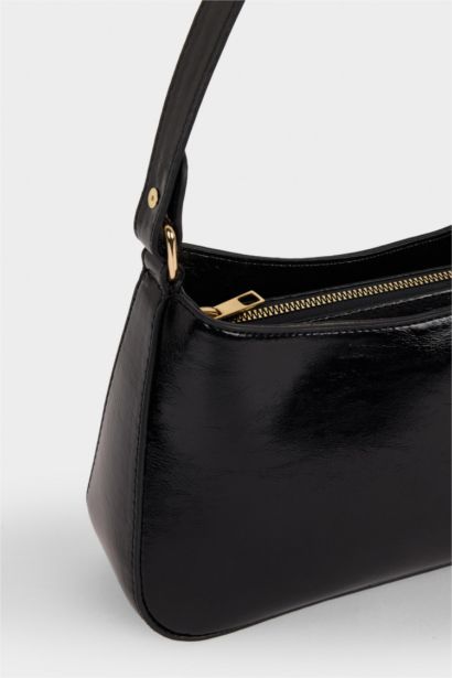 Suni Deri Omuz Çantası