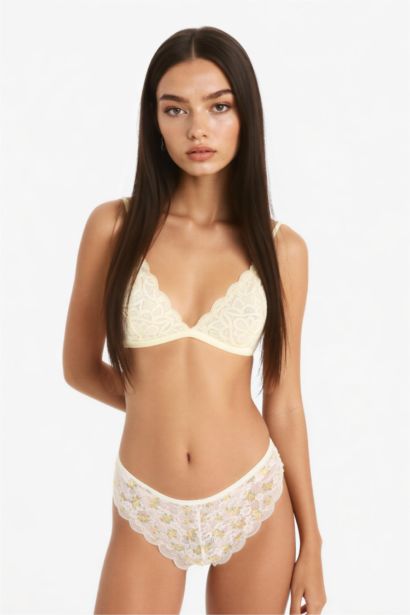 كلوت بالدانتيل مطبوع Fall in Love من