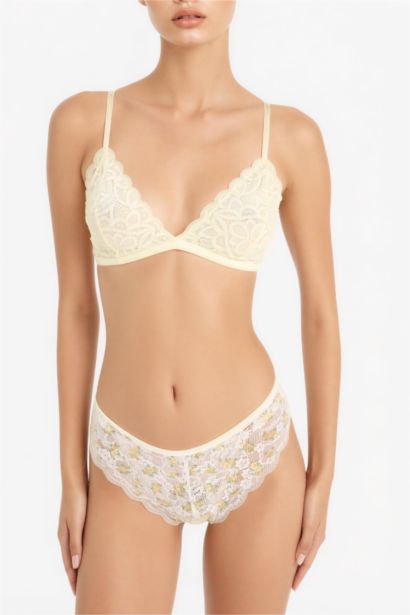 كلوت بالدانتيل مطبوع Fall in Love من