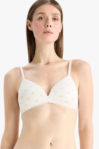 with Lace Printed Bra