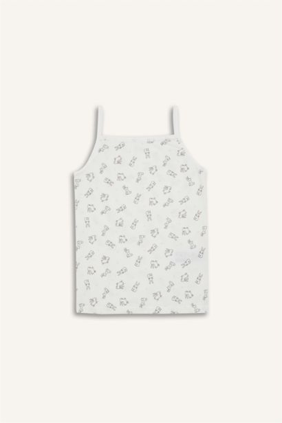 اندر شيرت بناتي قصة عادية سادة و مطبوع - قطعتين