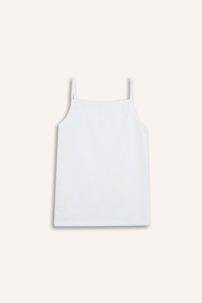 اندر شيرت بناتي فلورال قطن قصة عادية - قطعتين