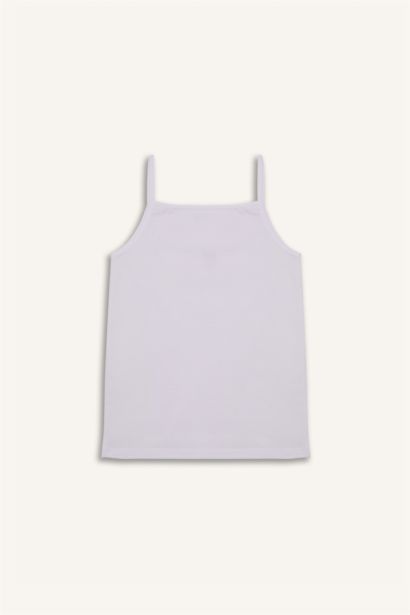 اندر شيرت قطن بناتي بطبعة فاكهة قصة عادية - قطعتين