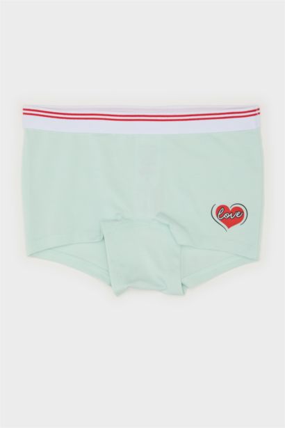 Çiçekli 2'li Boxer Kız Çocuk