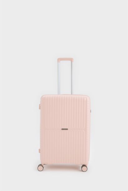 جنطة سفر للجنسين حجم كبير بغطاء صلب وعجلات