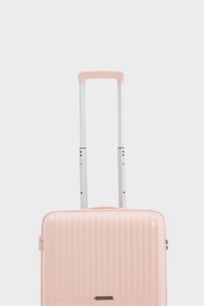 Kadın Sert Kapaklı Çekçekli Küçük Boy  Valiz