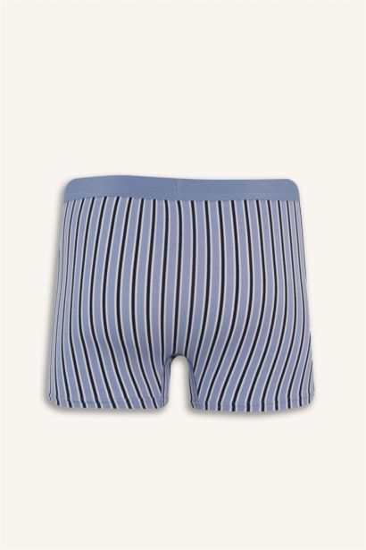 Regular Fit Çizgili 3'lü Boxer