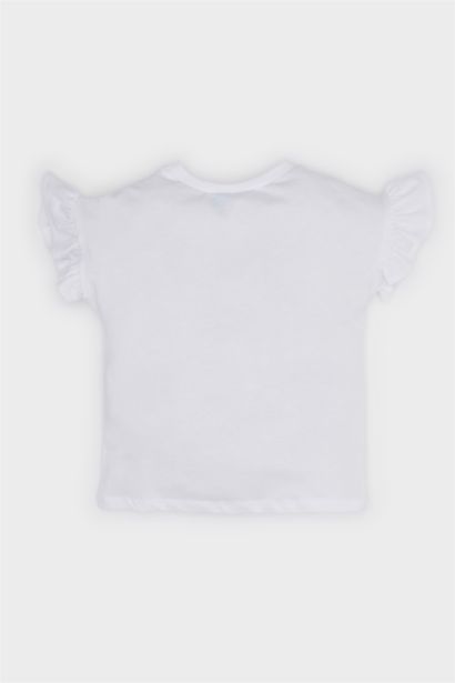 Baby Girl Disney Mickey & Minnie Crew Neck T-Shirt