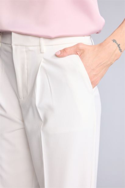 Yüksek Bel Straıght Fıt Pantolon