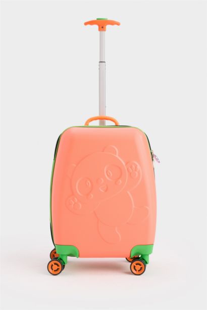 Çocuk Sert Kapaklı Çekçekli Küçük Boy  Valiz