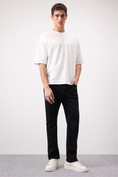 Sergio Regular Fıt Normal Bel Boru Paça Pantolon