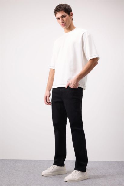 Sergio Regular Fıt Normal Bel Boru Paça Pantolon