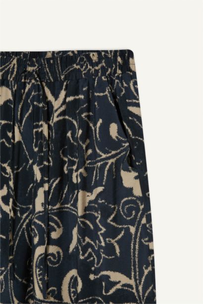 Wide Leg High Waist Trousers