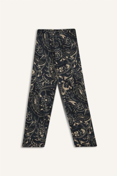 Wide Leg High Waist Trousers