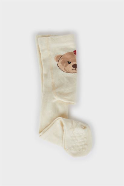 Girl Baby Non-Slip Sole Cotton Pantyhose