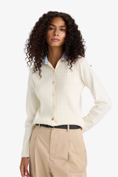 Regular Fit Knitwear Cardigan
