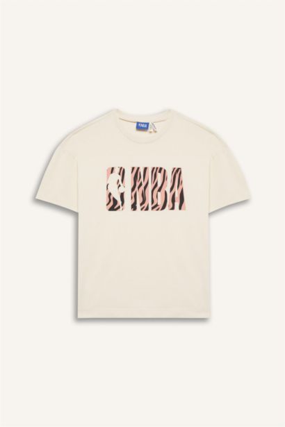 Oversize Fit NBA Licensed Short Sleeve T-Shirt