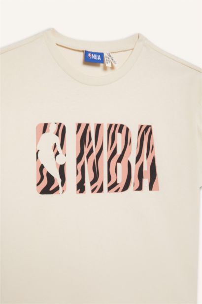 Oversize Fit NBA Licensed Short Sleeve T-Shirt