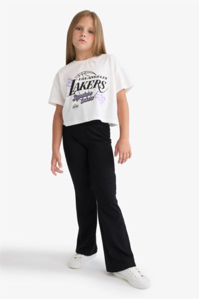 Girl NBA Los Angeles Lakers Crew Neck T-Shirt
