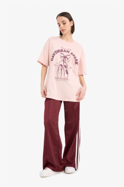 Oversize Fit Crew Neck T-Shirt