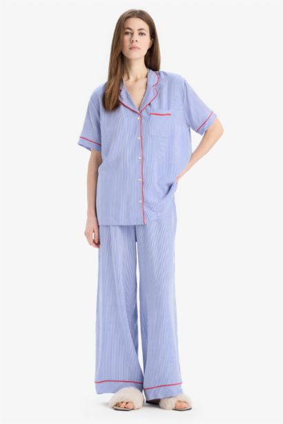 Fall in Love Regular Fit Short Sleeve 2 Piece Set