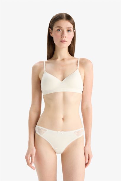 Dantel Detaylı 3'lü Tanga