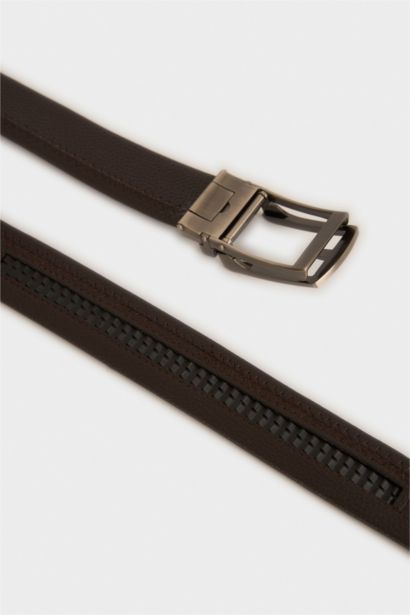 Erkek Dikdörtgen Toka Günlük Kemer