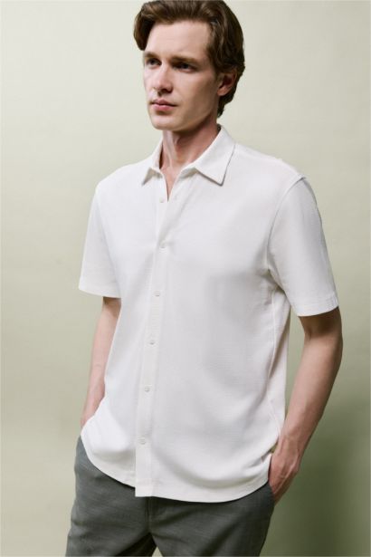 Regular Fıt Kısa Kollu Gömlek