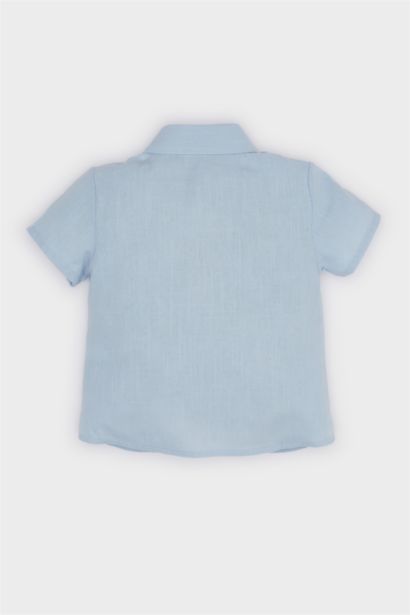 قميص نص كم اولادي مطبوع قصة عادية