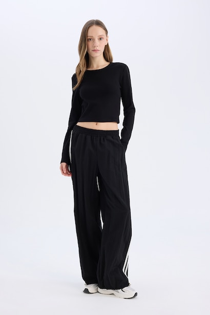 Slim Fit Ribana Long Sleeve T-Shirt