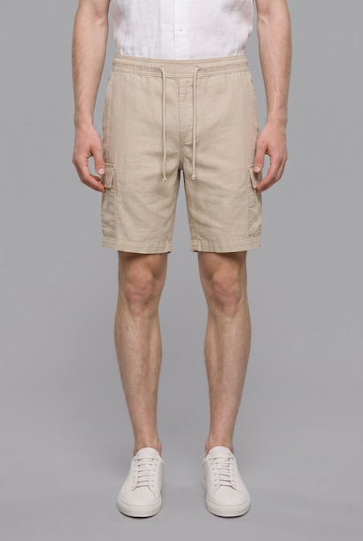 Regular Cargo Cotton Shorts
