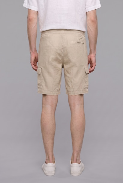 Regular Cargo Cotton Shorts